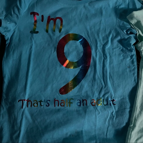 Twin 9th birthday shirts 10/12 - Picture 8 of 8